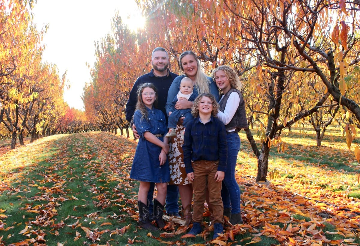 Ferry family fall photo